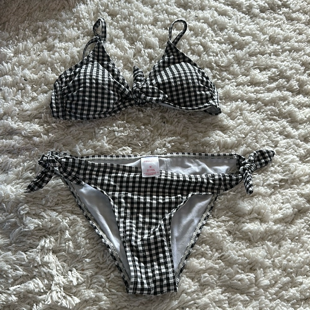 Checkered bikini